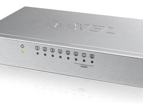 Zyxel ES-108A 8-Port Ethernet Switch - Enkelt og pålitelig nettverksutstyr! 🖧