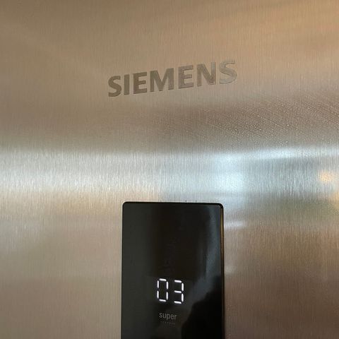 Siemens  Power ventilation A++ kjøleskap