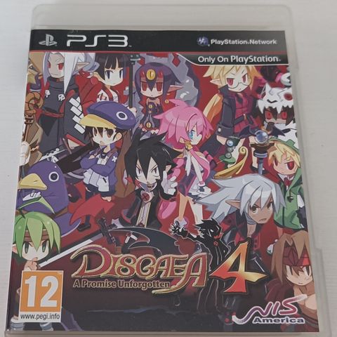 Disgaea 4: A Promise Unforgotten (PS3)