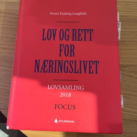 Lov og rett for næringslivet 2018