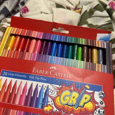 20 Grip Filzstifte pens FABER-CASTELL