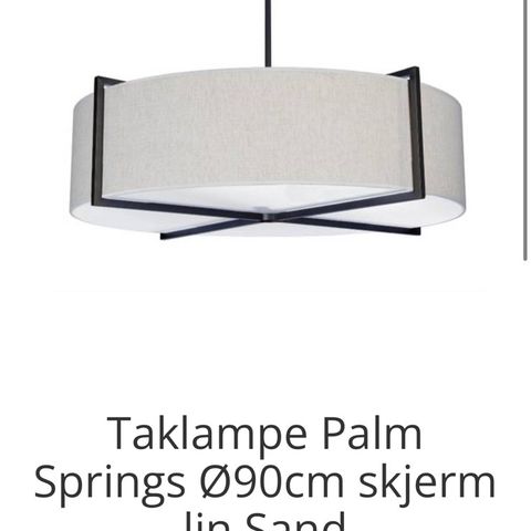 Nydelig taklampe!