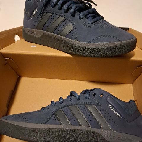 ADIDAS nye Tyshawn skate sko semsket skinn..