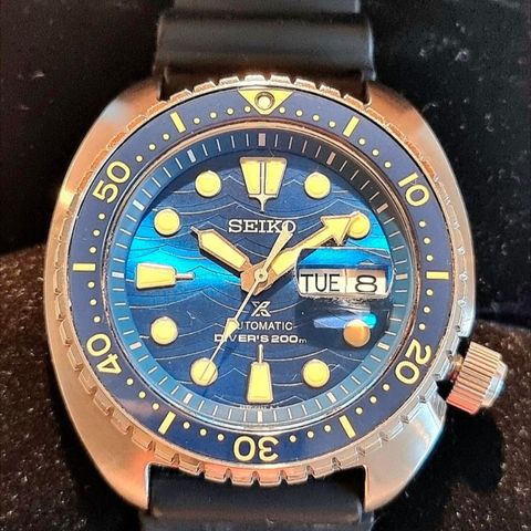 Seiko King Turtle srpe07k1 "Save the ocean"