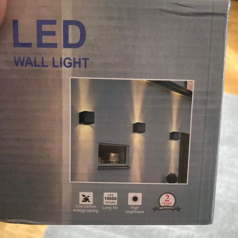 Led lampe utendørs