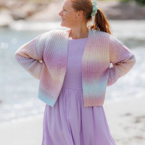 Leah cardigan pastell