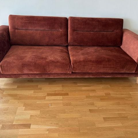 Pent brukt,  3 år gammel sofa. God sittekomfort