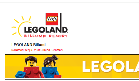 LEGOLAND billetter selges billig. i høstferien