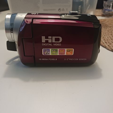 HD digital video kamera.