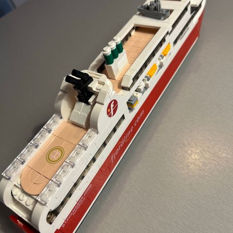 LEGO fjordline skip