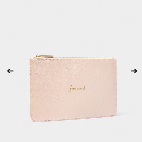 Katie Loxton clutch veske, forlover/bridesmaid