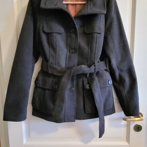 Kort trench coat Str 38