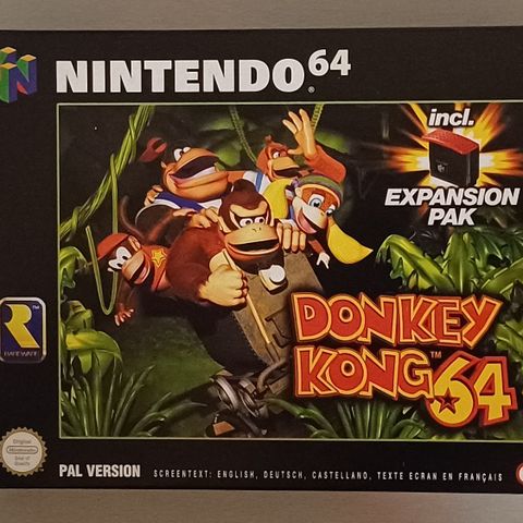 N64 - Donkey Kong 64