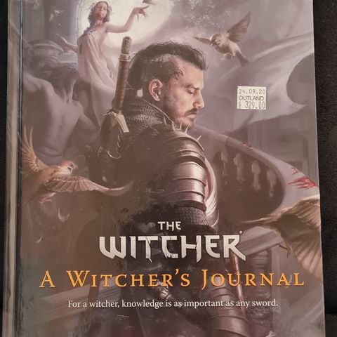 Som ny The Witcher TTRPG  A Witcher's Journal