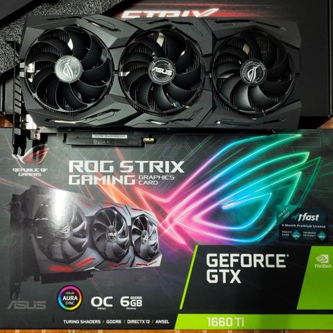 Asus ROG Strix GeForce GTX 1660 Ti OC