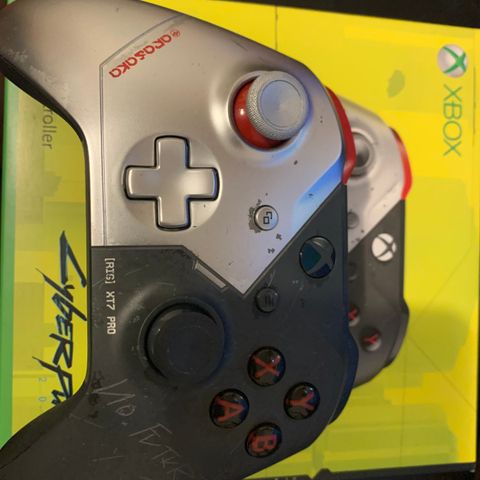 Cyberpunk 2077 limited edition xbox kontroller