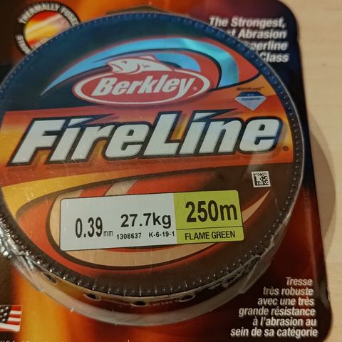 Berkley Fireline 0,39 250meter