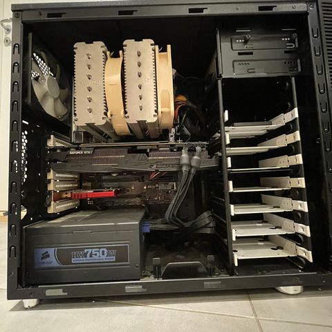 Gaming PC med 1080ti selges