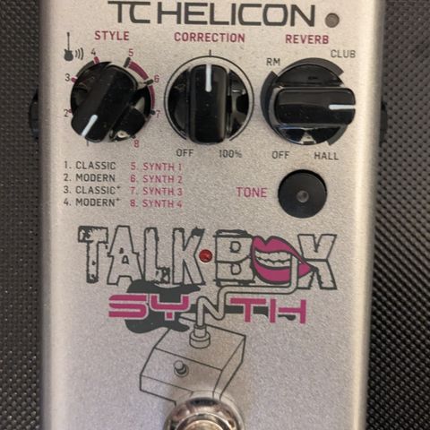 TC Helicon Talkbox Synth