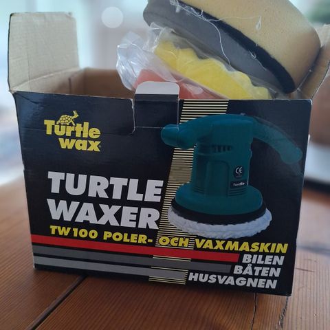 Turtle waxer TW100 Polering og waxmaskin