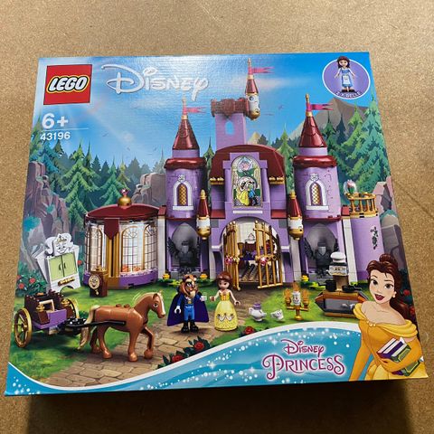 LEGO Disney 43196 Belle Og Udyrets Slott