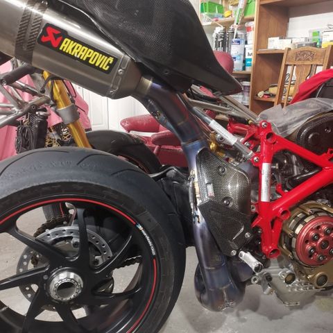 Ducati Wheel set from 1198SP Marchesini forged