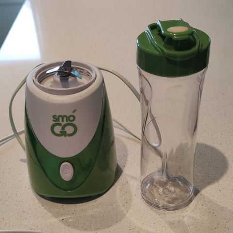 Blender for smoothie med glass