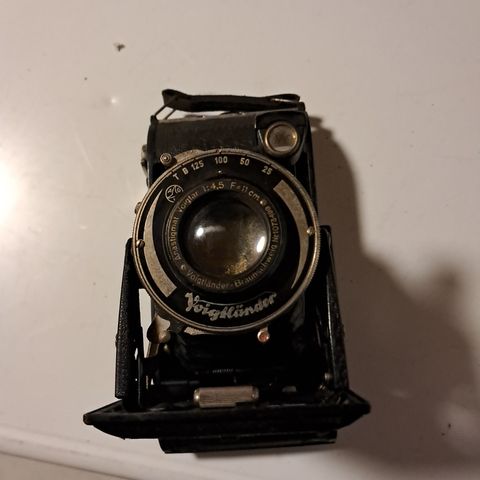 Voigtländer Bessa foldekamera belgkamera