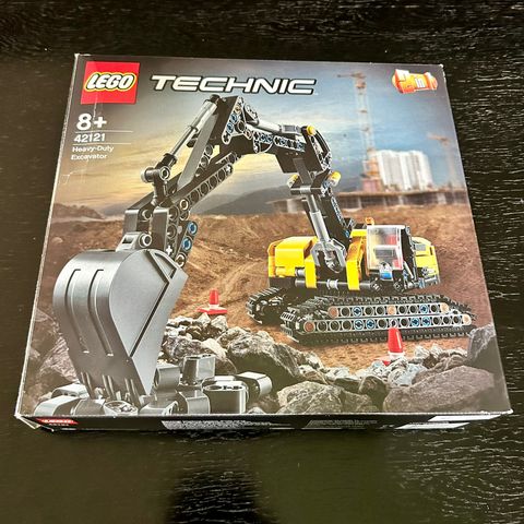 Heavy duty excavator Lego 42121