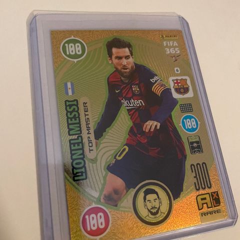 Lionel Messi - Panini Fifa 365 Top Master