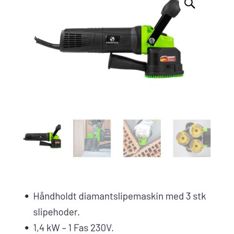 Eibenstock kantsliper EES 1400