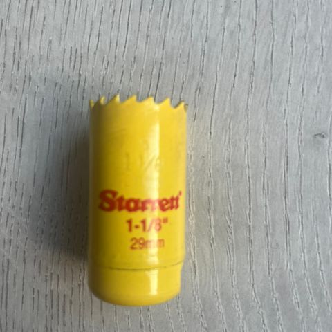 Starrett hullsag 1-1/8“ (29 mm)