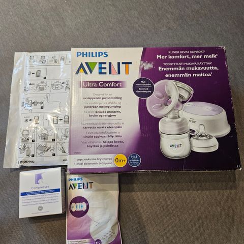 Philips Avent elektrisk brystpumpe.