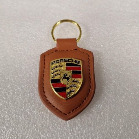 Nøkkelring med Porsche Logo