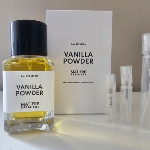 Vanilla Powder parfymeprøver