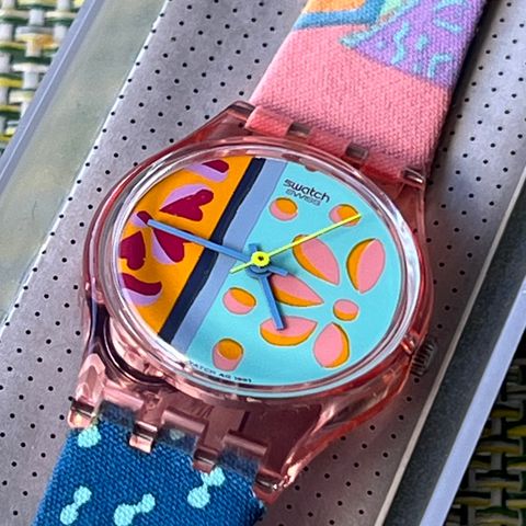 Swatch retro fra 1990 ubrukt.