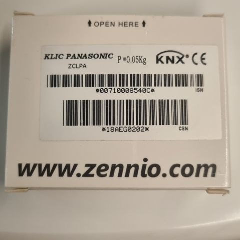 Panasonic  varmepumpe gateway knx