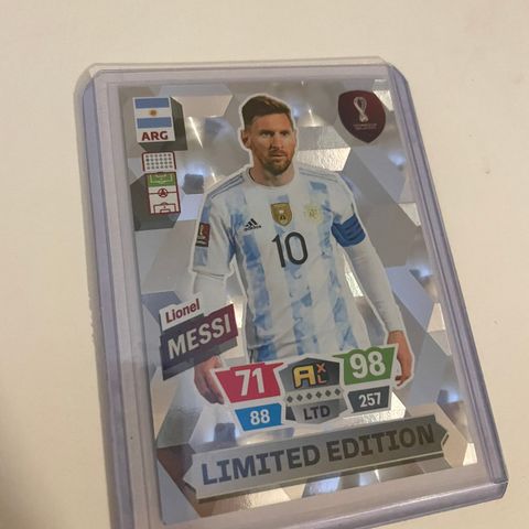 Lionel Messi - Panini World Cup 2022 Limited Edition