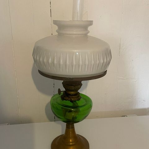 Parafinlampe fra 1940-50 tallet