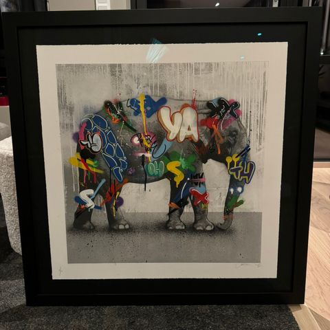 Elephant - Martin Whatson Handfinished