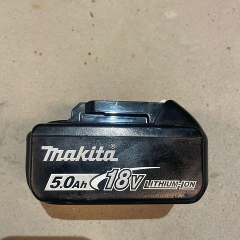 Baterie Makita Bl1850 B 18v 5.0 Ah