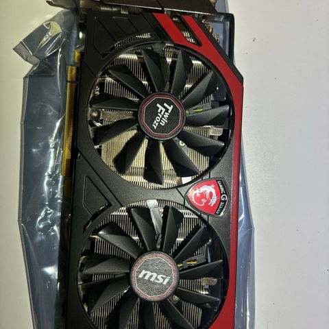 MSI geforce 780 skjermkort