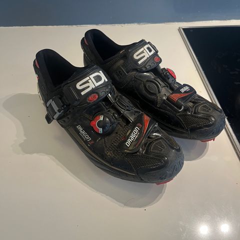 Sidi Dragon 3 Carbon terrengsykkelsko str 42,5