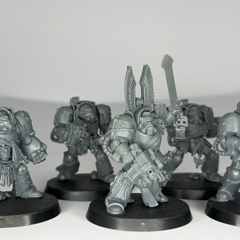 Warhammer 40k deathwing terminators. Limmet men ikke malet.