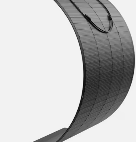 Semifleksible ETFE solcellepaneler, Klasse A - 22,2% effektive