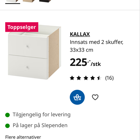 Tilbehør til Kalax