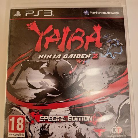 Yaiba Ninja Gaiden Z spec ed ps3