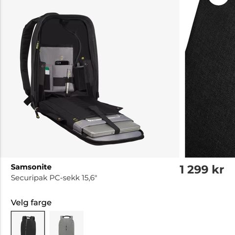 Samsonite sekk