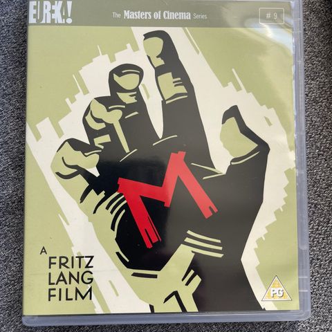 M (blu-ray) tysk film noir klassiker, Fritz Lang