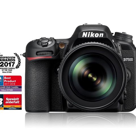 NIKON D7500 + AF-S DX Nikkor 18-105mm f/3,5-5,6G ED VR